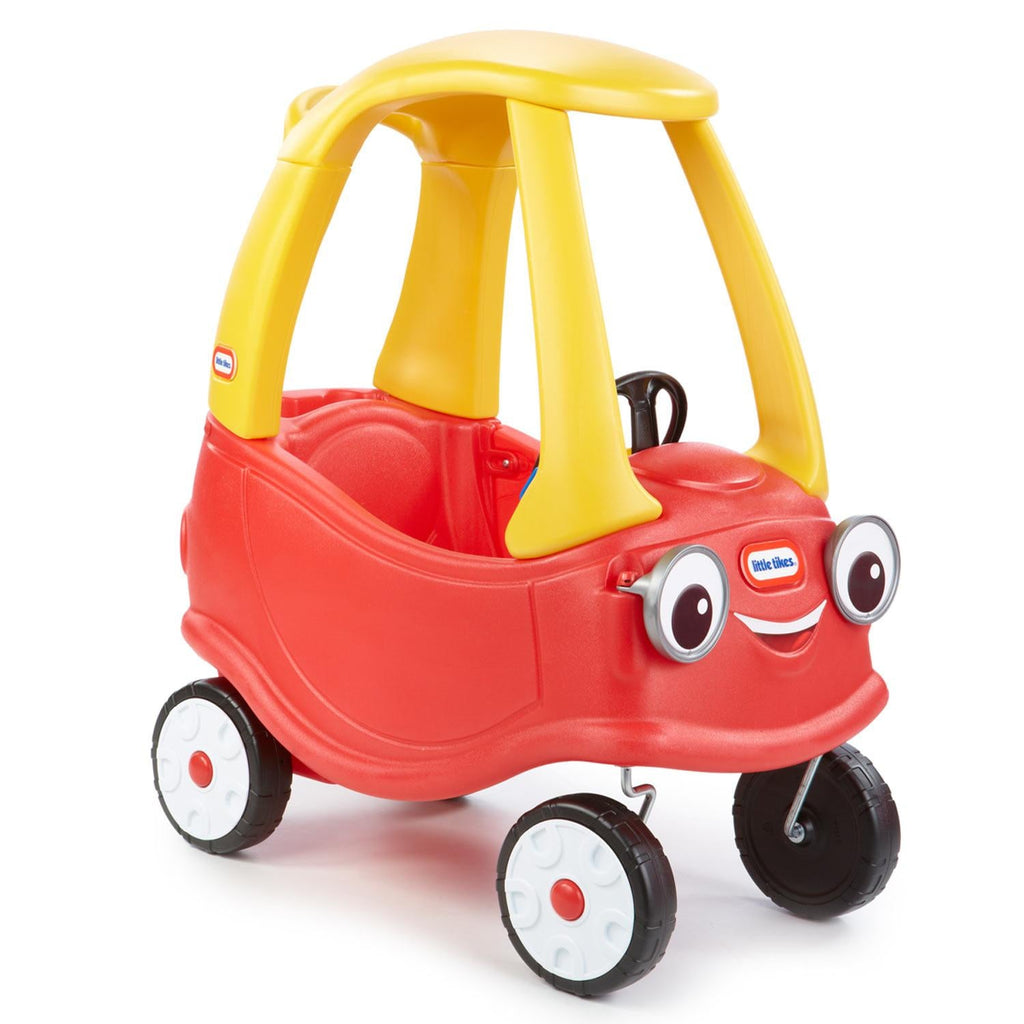 Cozy Coupe® - Foot-Powered Toddler Car with Parent Push Handle with Growing Ride-On Play
