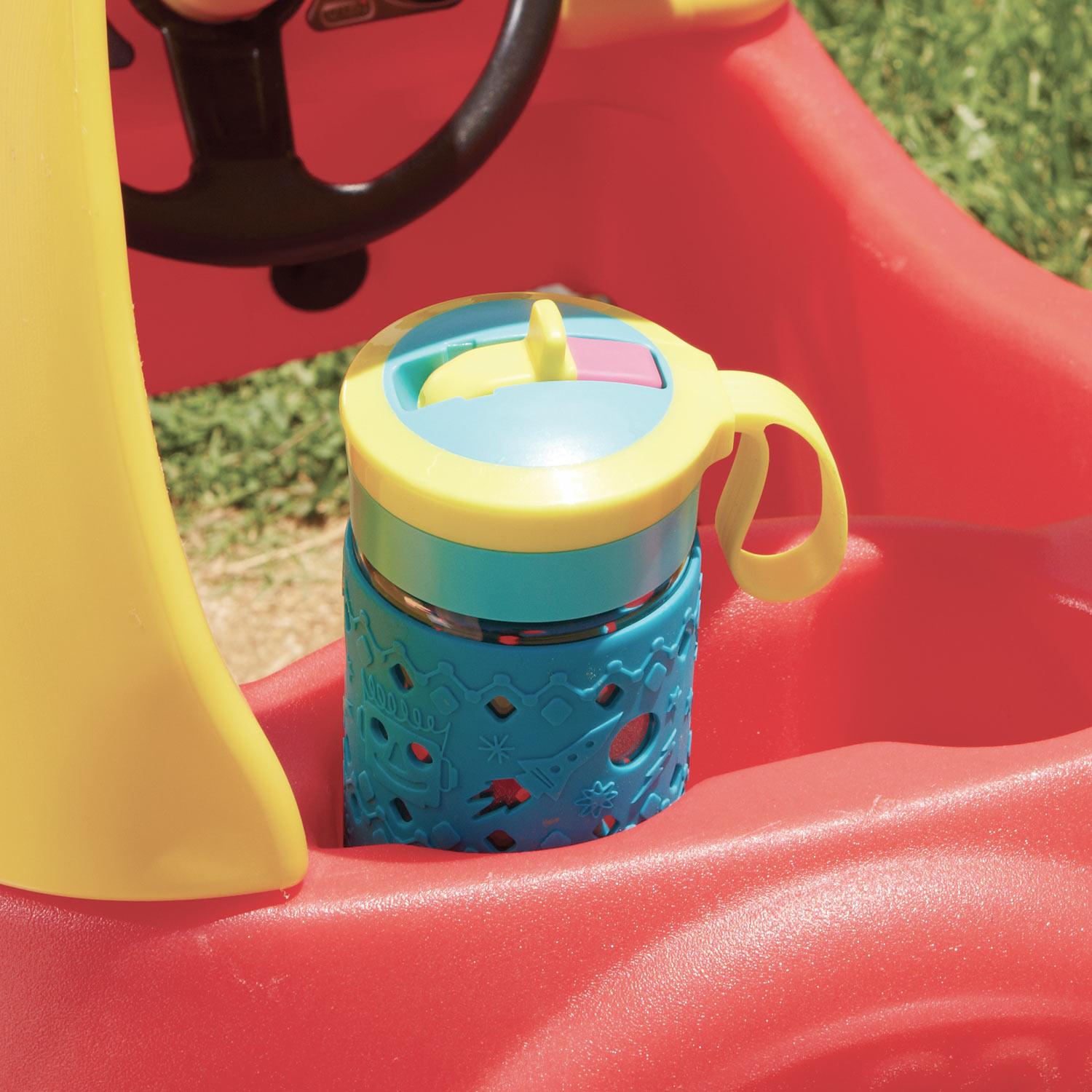 Cozy Coupe® - Foot-Powered Toddler Car with Parent Push Handle with Growing Ride-On Play
