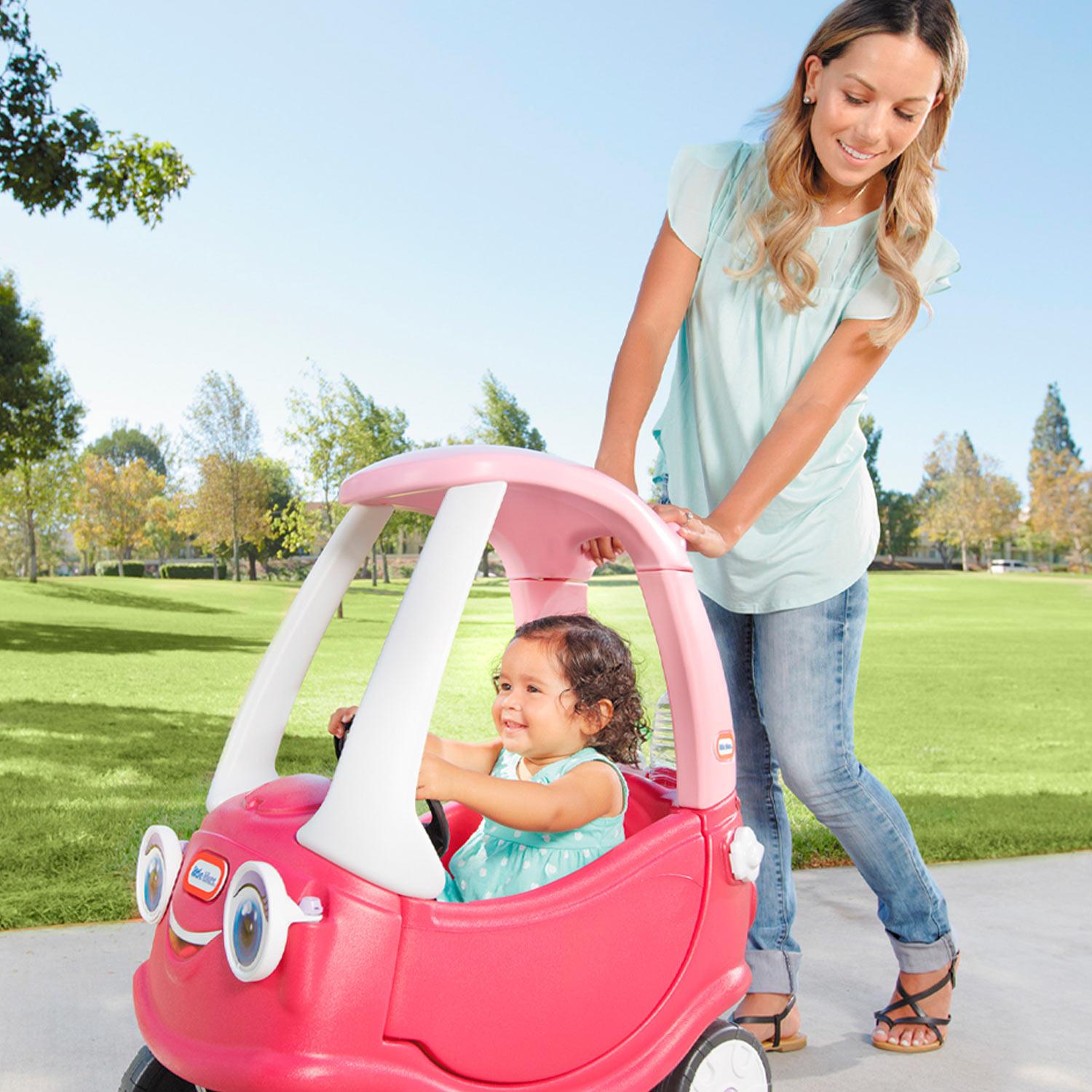 Princess Cozy Coupe® - Princess-Themed Coupe with Removable Floorboard with Parent-Guided and Foot-Powered Play