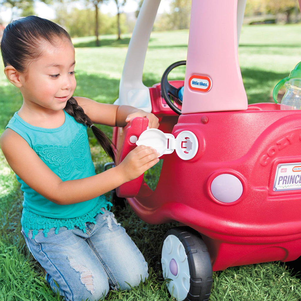 Princess Cozy Coupe® - Princess-Themed Coupe with Removable Floorboard with Parent-Guided and Foot-Powered Play