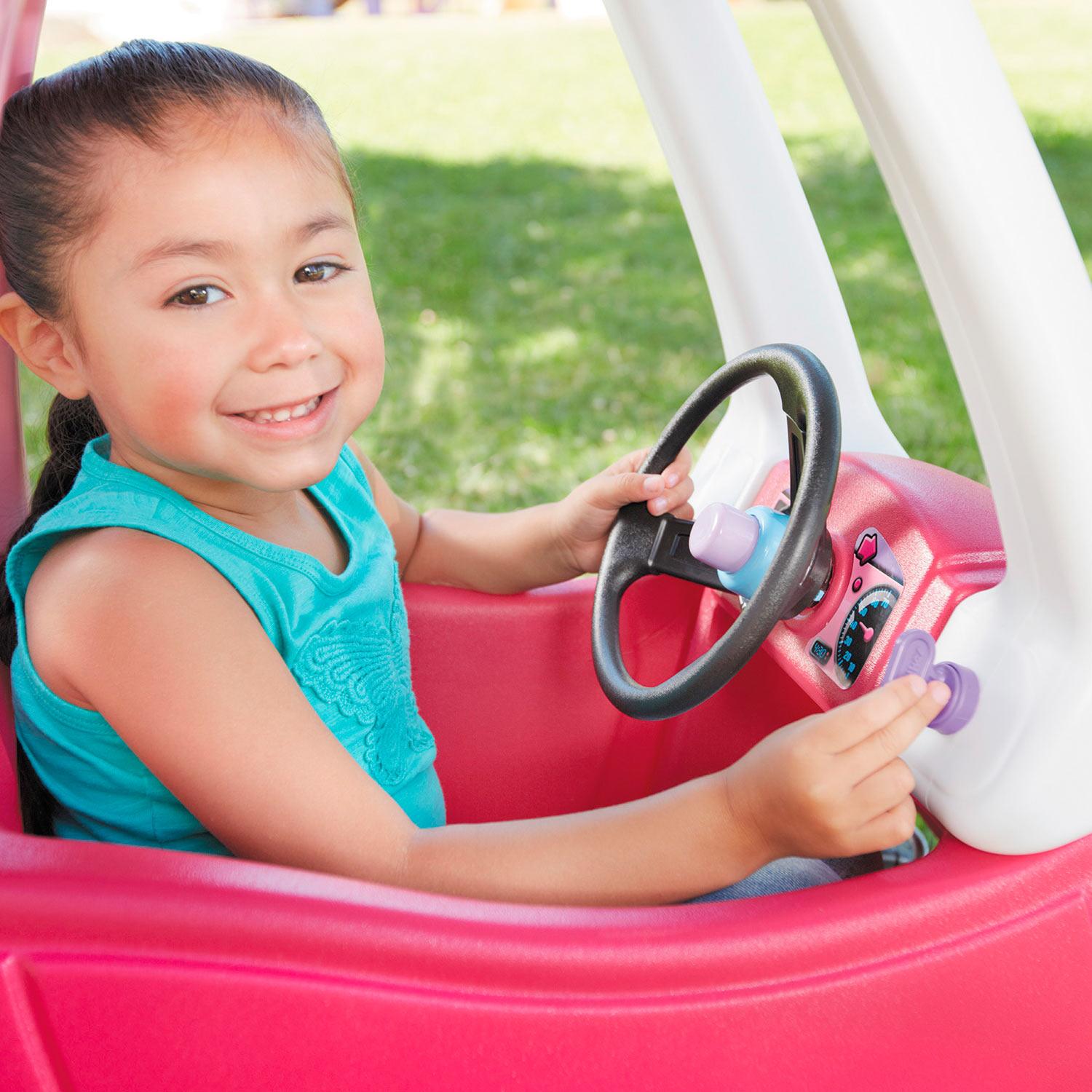 Princess Cozy Coupe® - Princess-Themed Coupe with Removable Floorboard with Parent-Guided and Foot-Powered Play