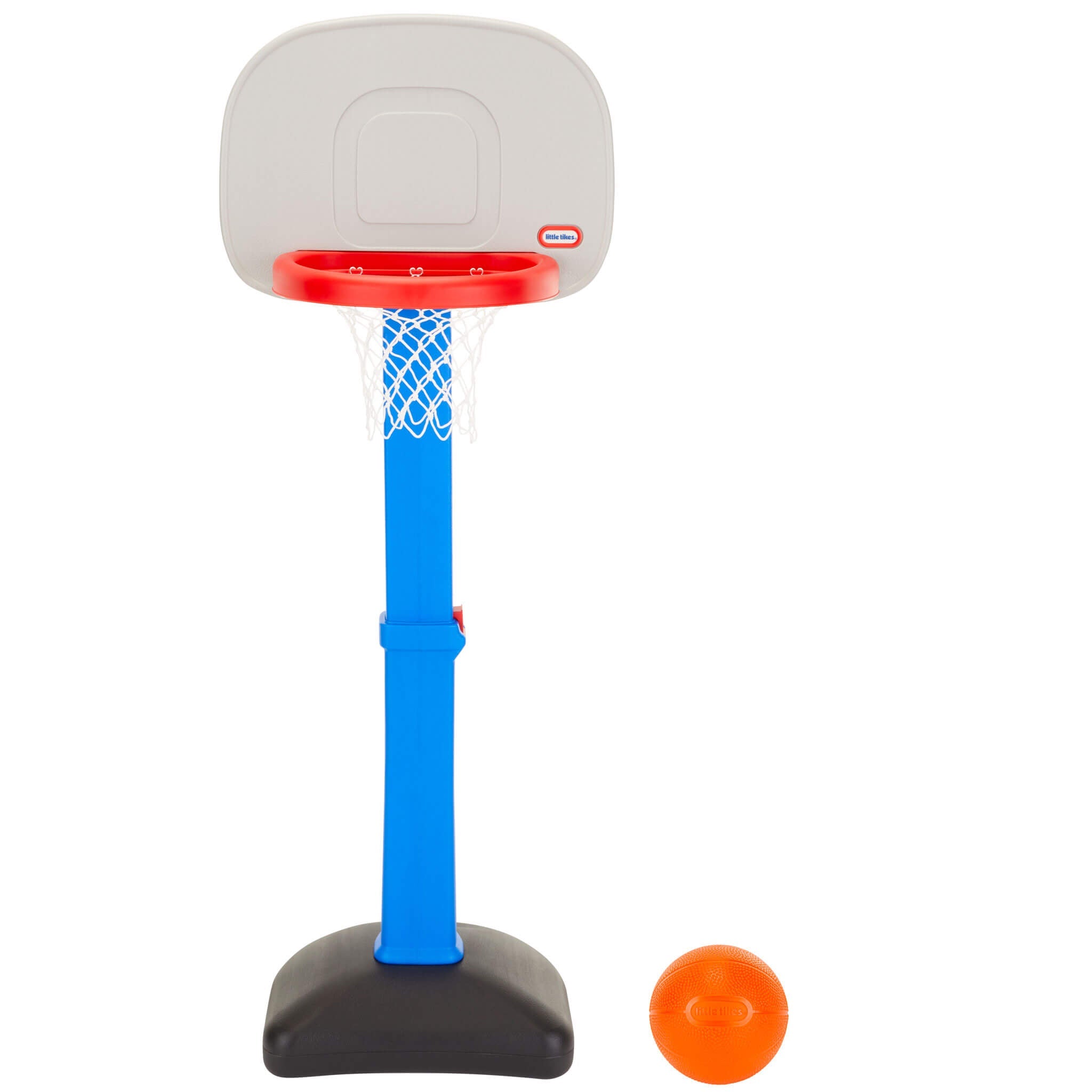 TotSports™ Easy Score™ Basketball Set - Indoor and Outdoor Basketball Set with Kid-Sized Ball with Easy Scoring for Growing Players