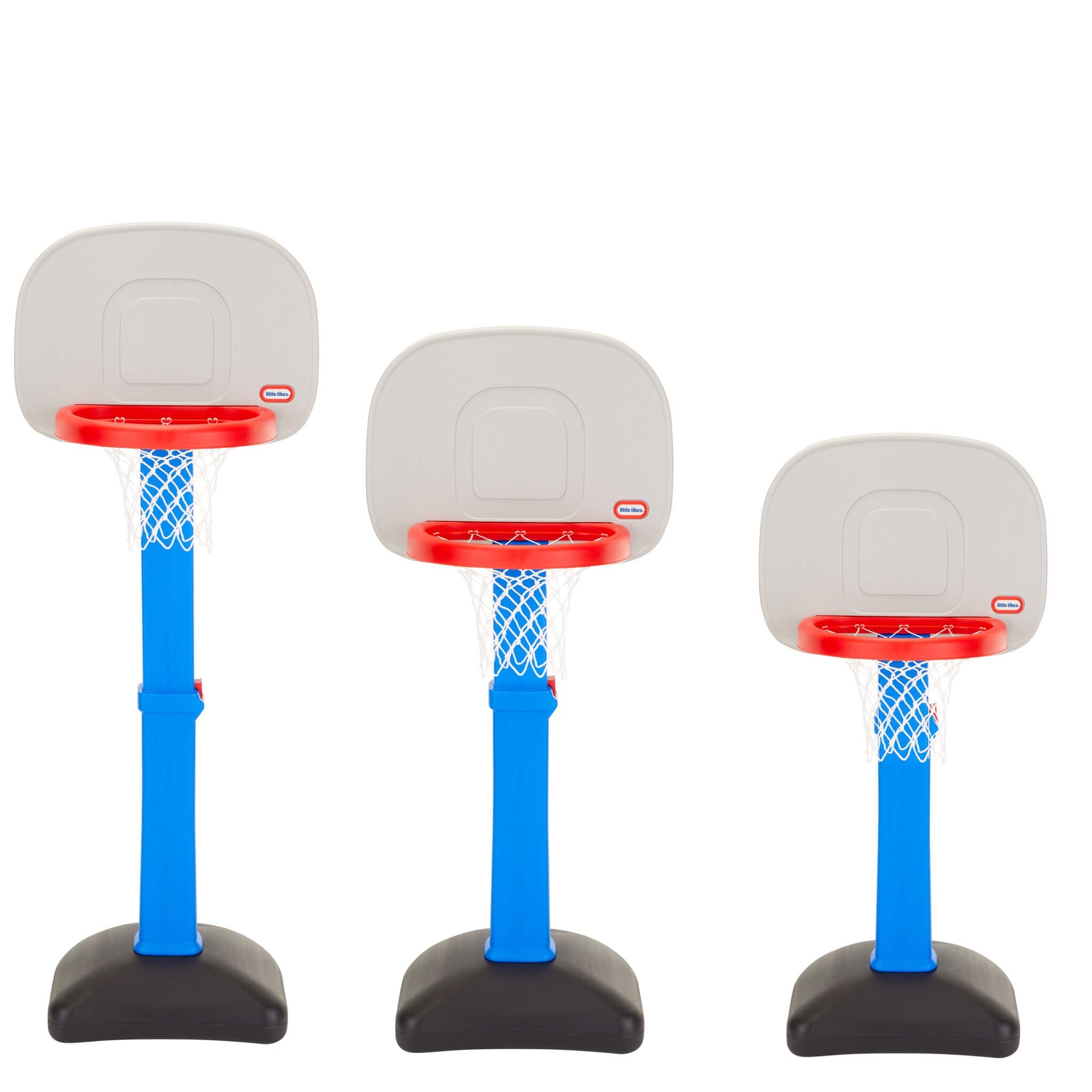 TotSports™ Easy Score™ Basketball Set - Indoor and Outdoor Basketball Set with Kid-Sized Ball with Easy Scoring for Growing Players