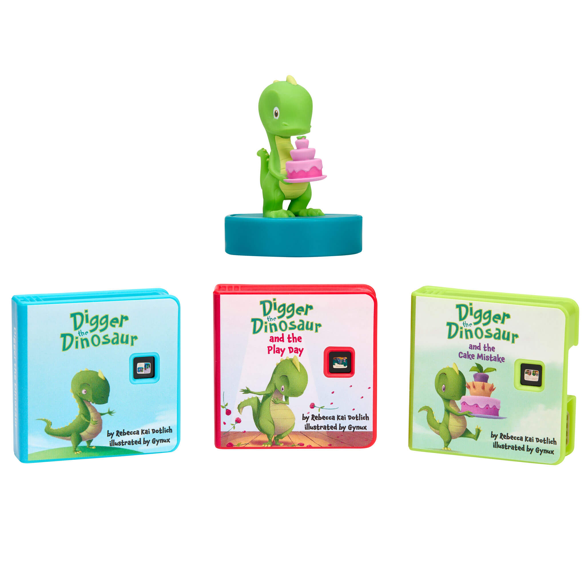 Story Dream Machine™ Harper Collins Digger the Dinosaur - Digger the Dinosaur Pack with Character and Lights with Projected Stories with Sound Effects