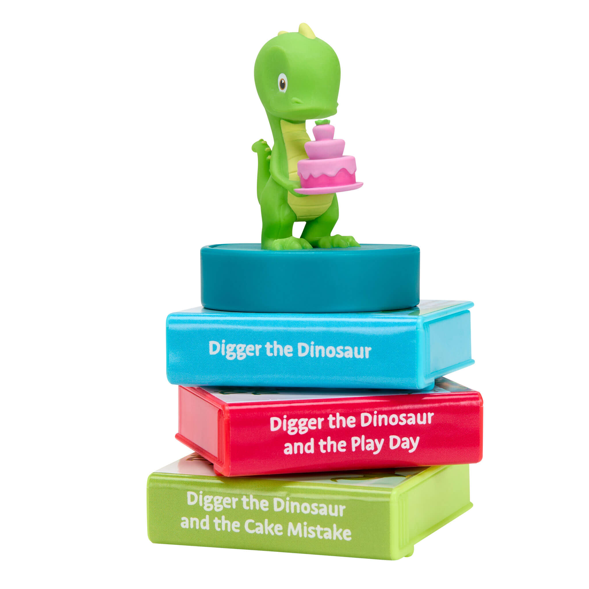 Story Dream Machine™ Harper Collins Digger the Dinosaur - Digger the Dinosaur Pack with Character and Lights with Projected Stories with Sound Effects