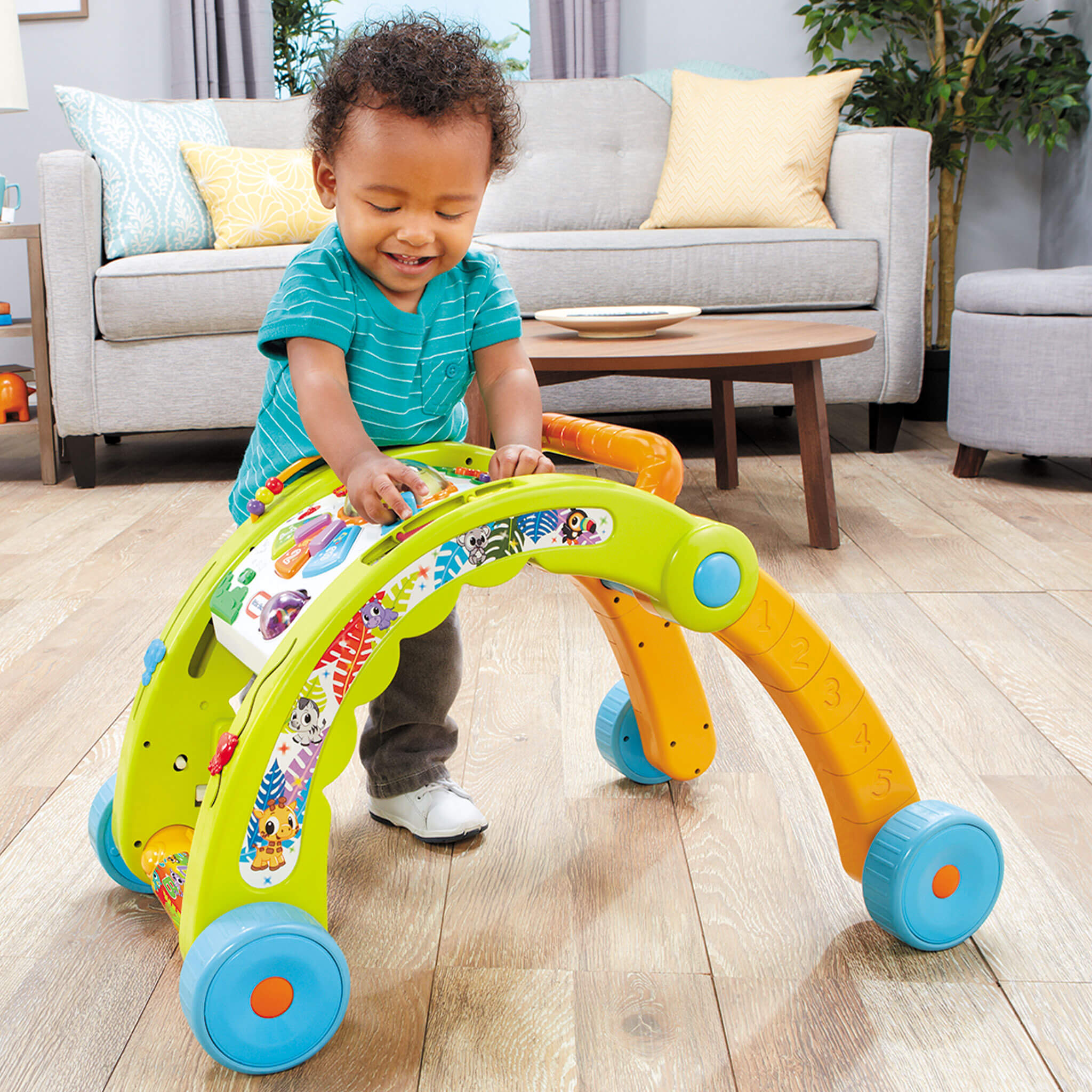 Learn & Play™ 3-in-1 Activity Walker™ - Activity Walker with Ground-Projected Lights with Movement, Music and Hands-On Activities