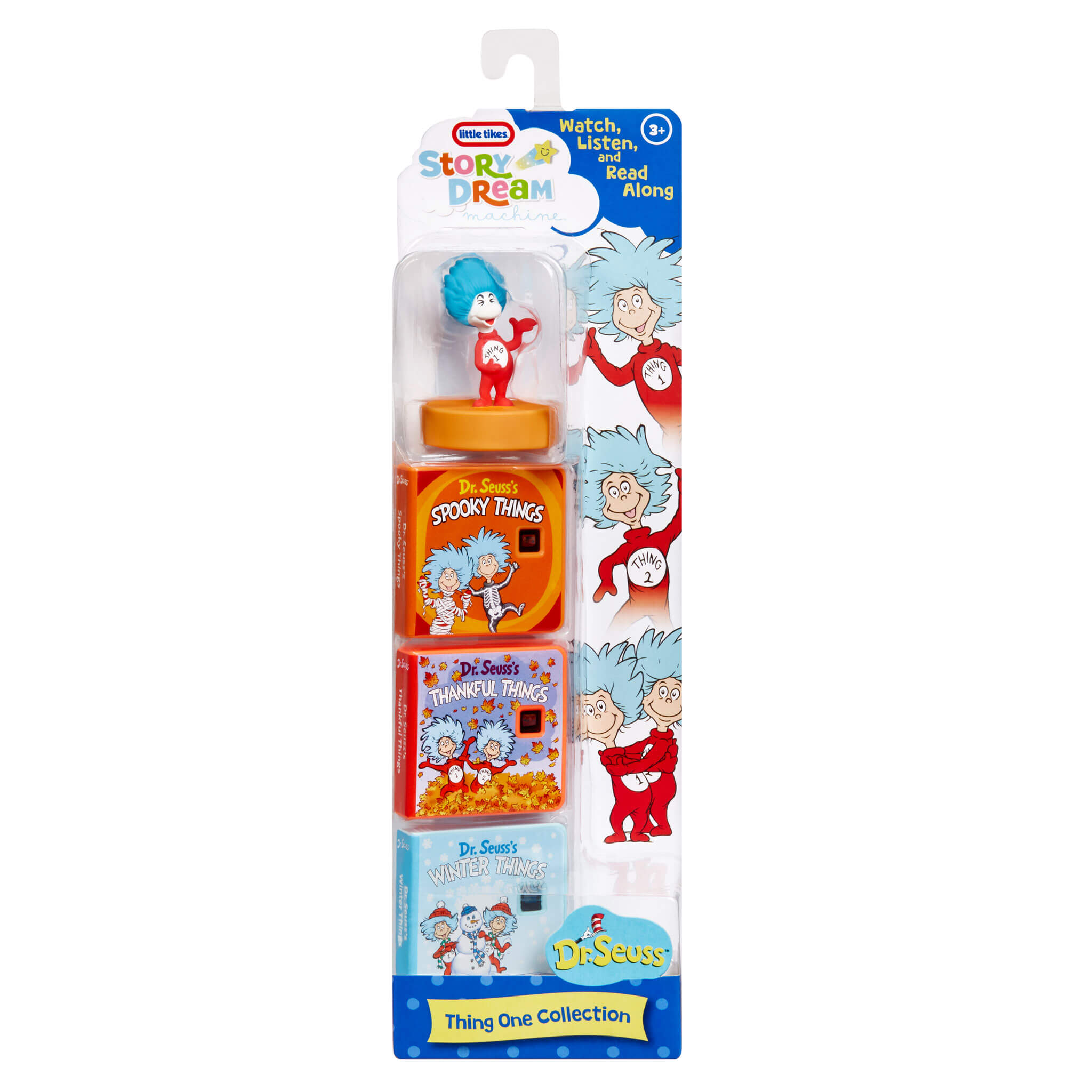 Story Dream Machine™ Dr. Seuss Thing 1 Collection - Projector Pack with Character and Night-Light Effects with Projected Words, Images and Stories