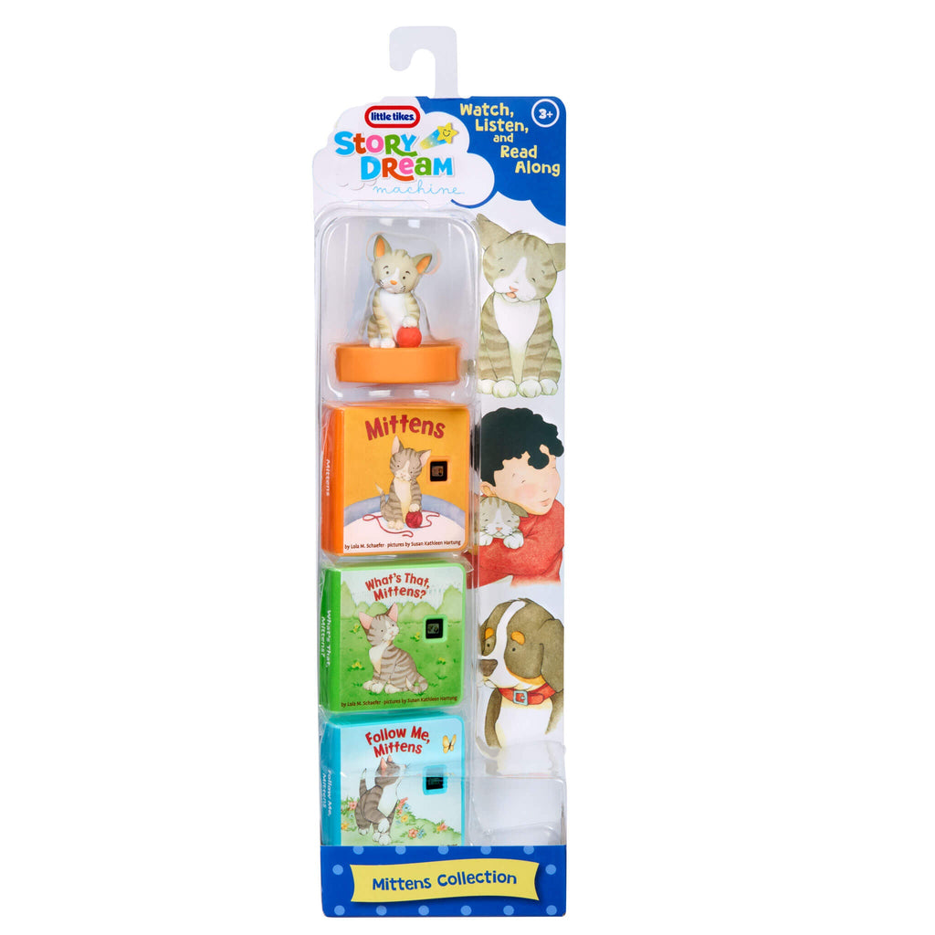 Story Dream Machine™ Harper Collins Mittens Collection - HarperCollins Read-Along Pack with Character with Colorful Lights, Sounds and Projection