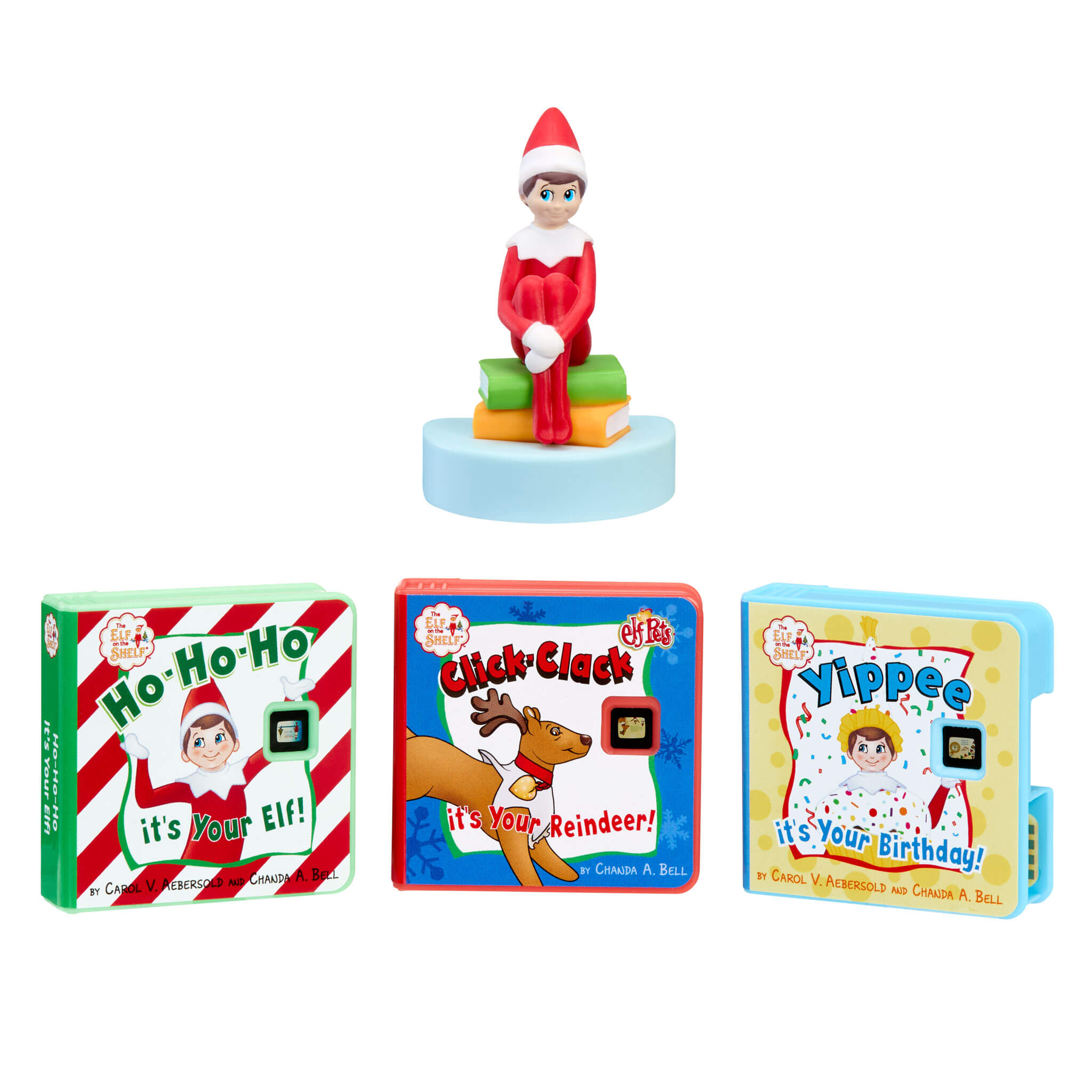 Story Dream Machine™ The Elf on the Shelf Santaverse North Pole Friends Collection - Three Santaverse Stories with Night-Light Effects with Festive Projected Stories and Sounds