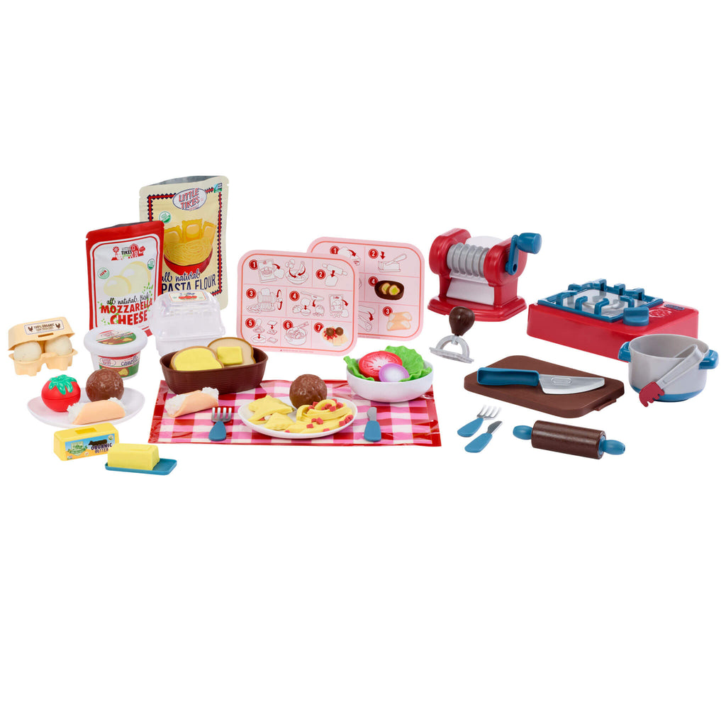 Creative Chefs™ Italian Restaurant Kit - Italian Cooking Kit with Reusable Ingredients with Preparing, Cooking and Serving Adventures