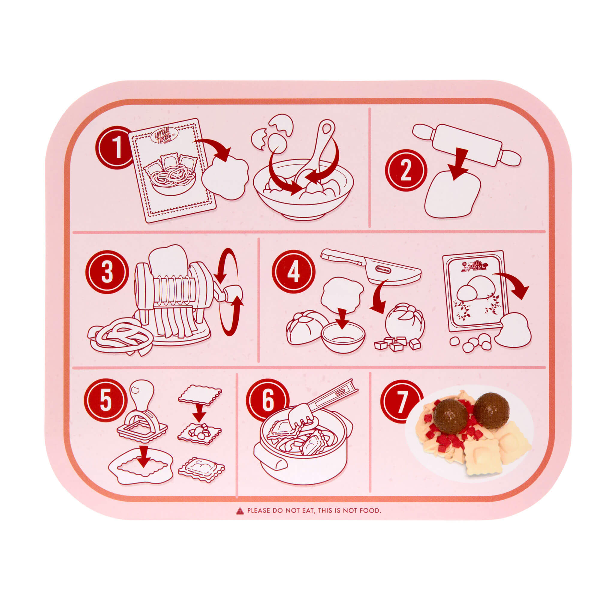 Creative Chefs™ Italian Restaurant Kit - Italian Cooking Kit with Reusable Ingredients with Preparing, Cooking and Serving Adventures
