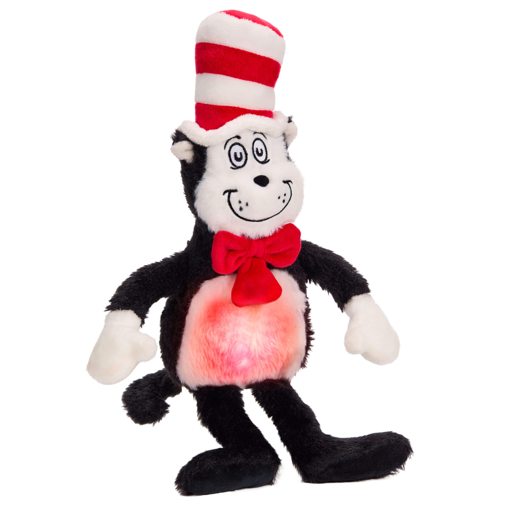 Story Dreamers™ Cat in the Hat Plush™ - Cat in the Hat Plush with Music and White Noise Modes with Talking, Glowing and Musical Interaction