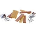 Creative Construction™ Wood, Nails and Screw Bundle - Wood, Foam Nails and Screws for Creative Projects with Open-Ended Young Builder Play