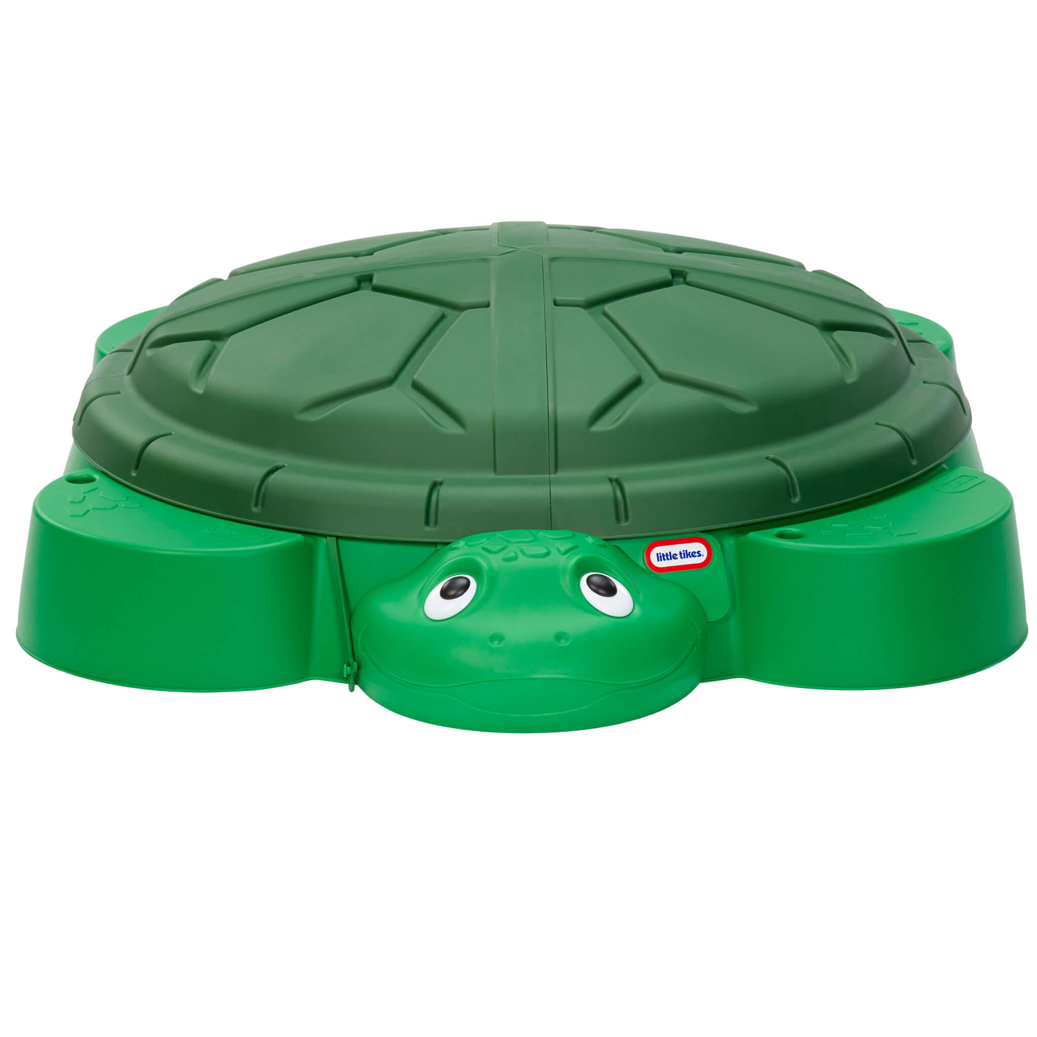 Turtle Sandbox - Classic Turtle Sandbox with Built-In Seats with Covered Outdoor Sand Adventures