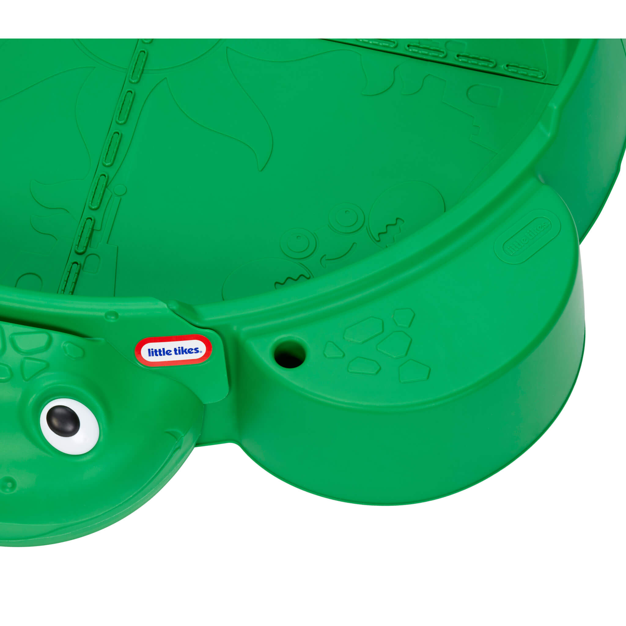 Turtle Sandbox - Classic Turtle Sandbox with Built-In Seats with Covered Outdoor Sand Adventures