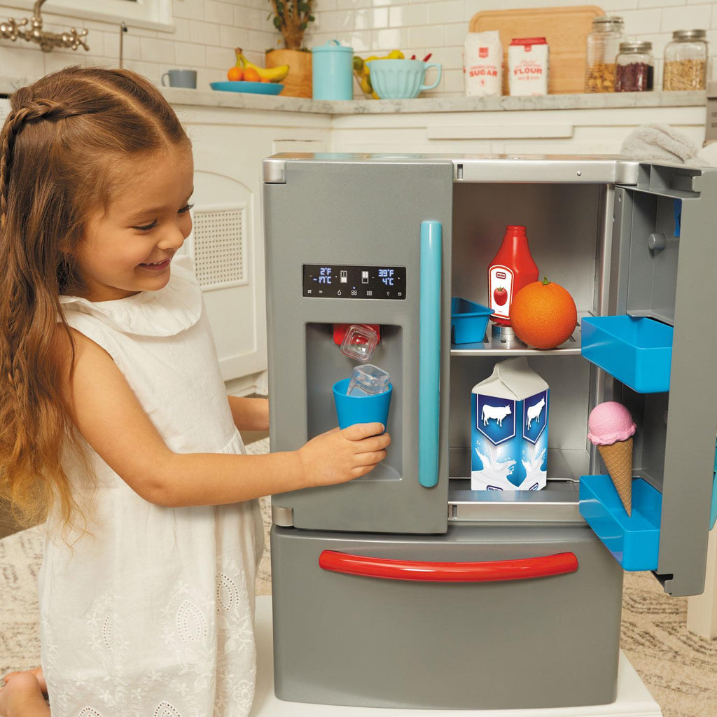 First Fridge - Interactive Play Refrigerator with Working Details with Imaginative Home and Cooking Play