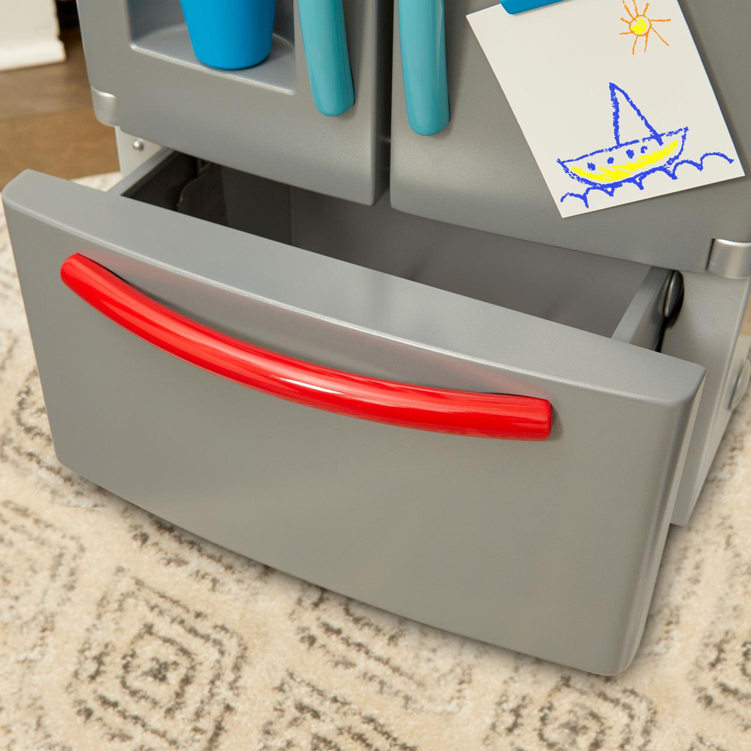 First Fridge - Interactive Play Refrigerator with Working Details with Imaginative Home and Cooking Play